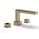 Phylrich - Deck Tub Set To Cube - Antique Brass