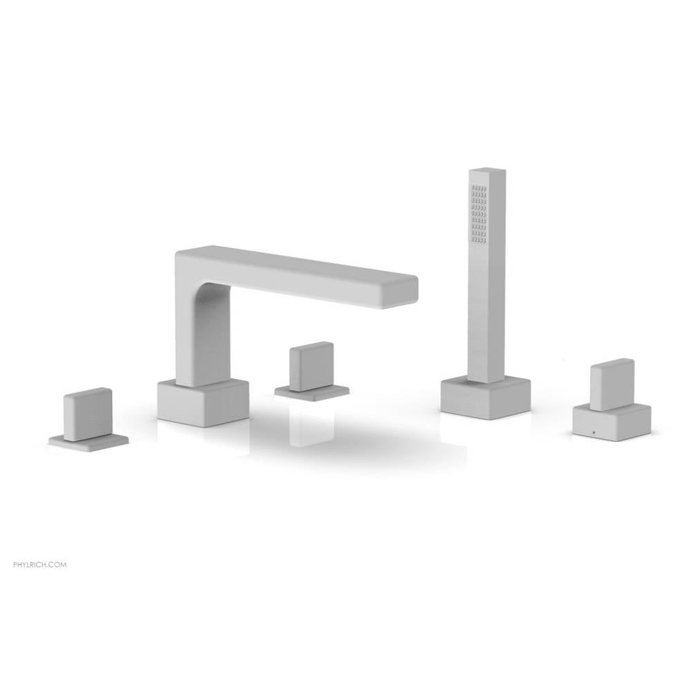 Phylrich - Deck Tub W H/S, Blade - Satin White