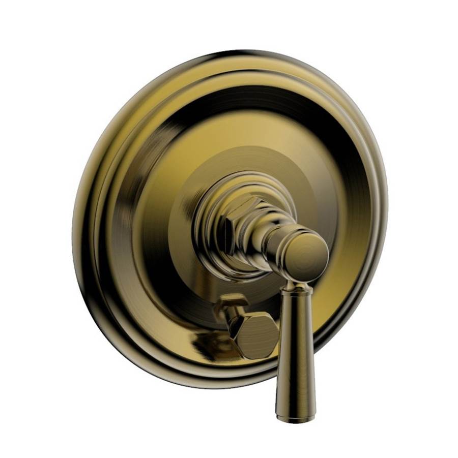 Phylrich - Pb Shwr & Div To Lv Hdl - Antique Brass