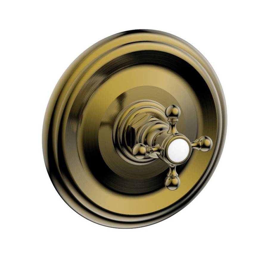 Phylrich - 3/4 Therm To Cross Hdl - Antique Brass