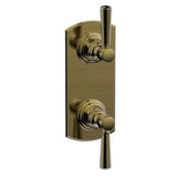 Phylrich - Mini Therm, 2 Lever Hdl - Antique Brass