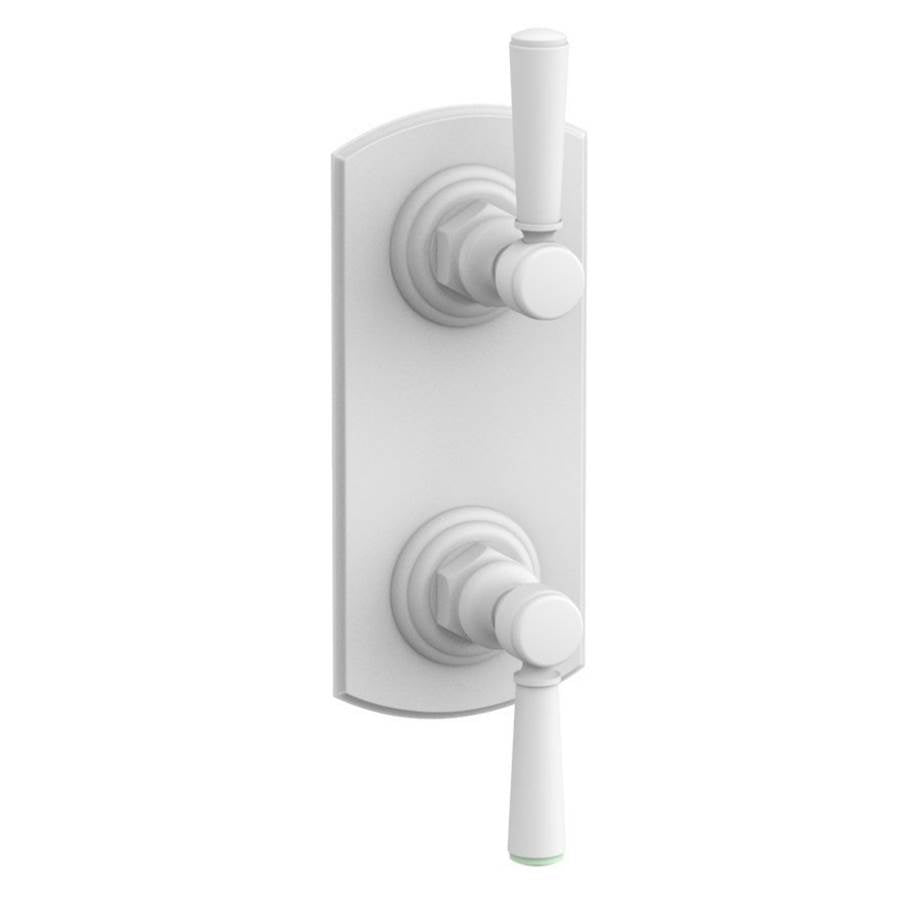 Phylrich - Mini Therm, 2 Lever Hdl - Satin White
