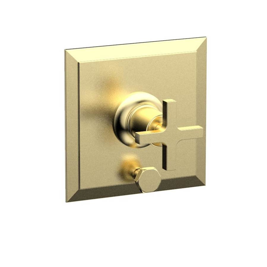 Phylrich - Pb Plate & Div To Cr Hdl - Polished Brass Uncoated