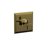 Phylrich - Pb Shwr To, Cross Hdl - Antique Brass