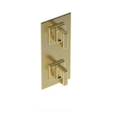 Phylrich - 1/2'' Mini Therm Rng Hdl To - Polished Brass Uncoated