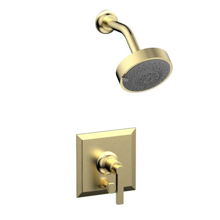 Phylrich - Pb Shwr & Div, To Lv Hdl - Polished Brass Uncoated