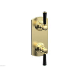 Phylrich - 1/2'' Mini Therm, 2 H - Polished Brass Uncoated