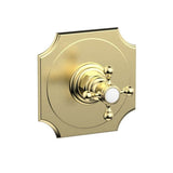 Phylrich - Single Hdl Shower Tr - Polished Brass Uncoated