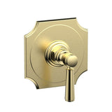 Phylrich - Single Hdl Shower Tr - Polished Brass Uncoated
