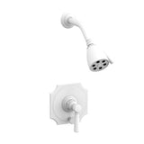 Phylrich - Pb Shower & Div. Set - Satin White