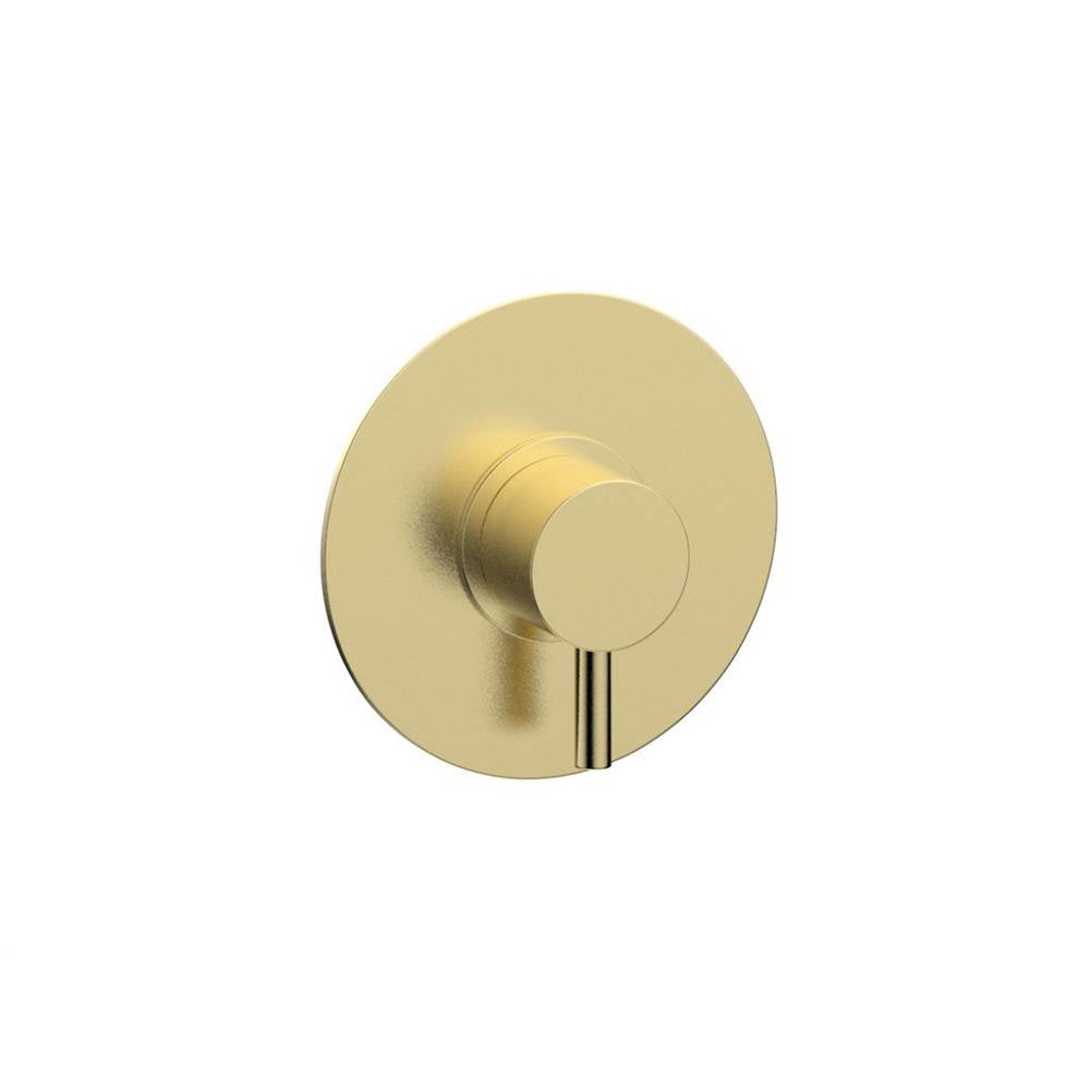 Phylrich - 1/2'' Mini Therm 5'' R - Polished Brass Uncoated