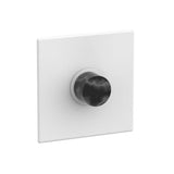 Phylrich - Shower Plate Trim, Marble Hdl - Satin White