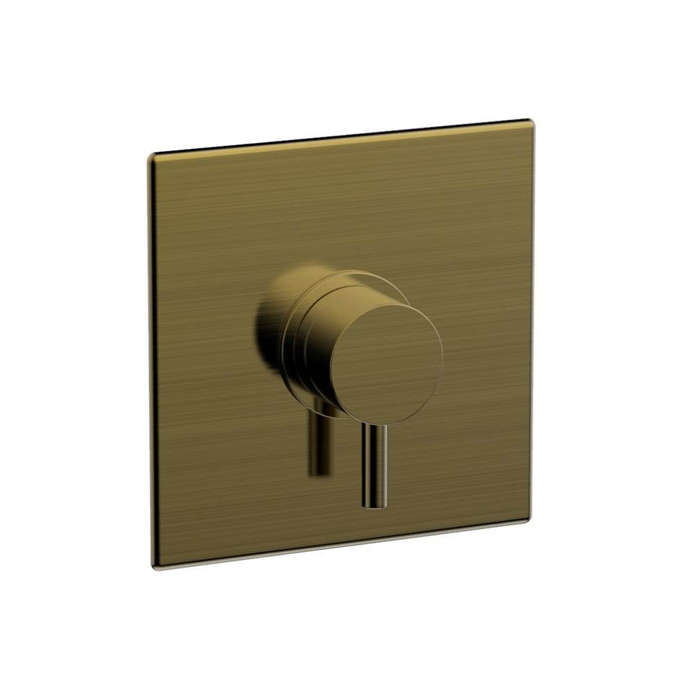 Phylrich - Shower Plate Trim - Antique Brass
