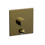 Phylrich - Pb Shower Plate W/ D - Antique Brass