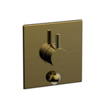 Phylrich - Pb Shower Plate W/ D - Antique Brass