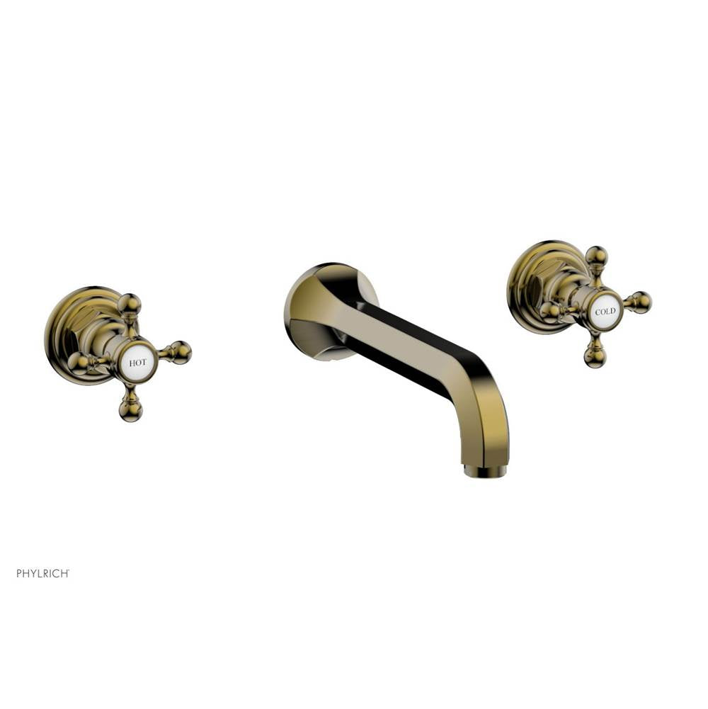 Phylrich - W/Lav, Cross Hdl, To - Antique Brass