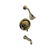 Phylrich - Pb T/Shwr To, Lever Hdl - Antique Brass