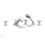 Phylrich - Deck Tub W/Hs To Cr Hdl - Satin White