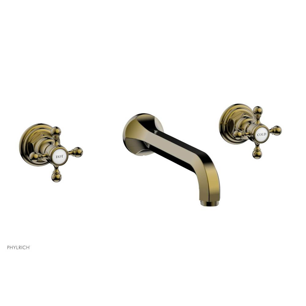 Phylrich - W/Tub Set To Cross Hdl - Antique Brass