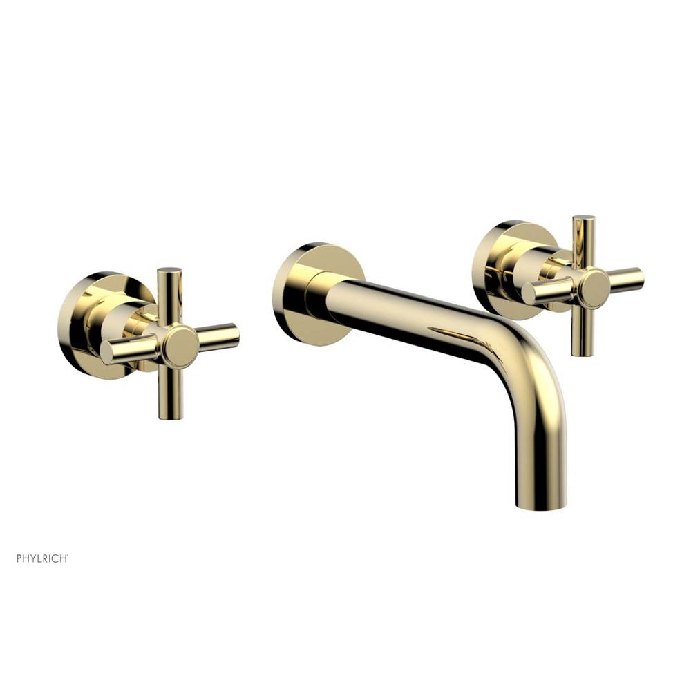Phylrich - Basic Crs Wall Tub - Polished Brass Uncoated