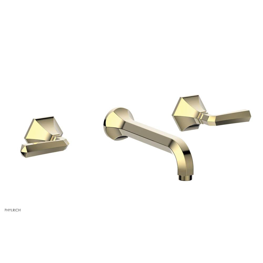 Phylrich - Wall Tub, Le Verre - Polished Brass Uncoated