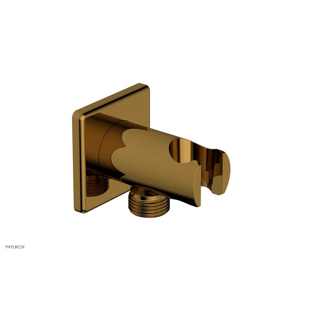 Phylrich - Holder and Connector for K6530 Shower SQ6007 - French Brass
