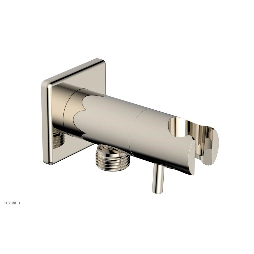 Phylrich - Hand Shower Outlet Supply and Holder - Polished Nickel