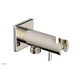 Phylrich - Hand Shower Outlet Supply and Holder - Polished Nickel