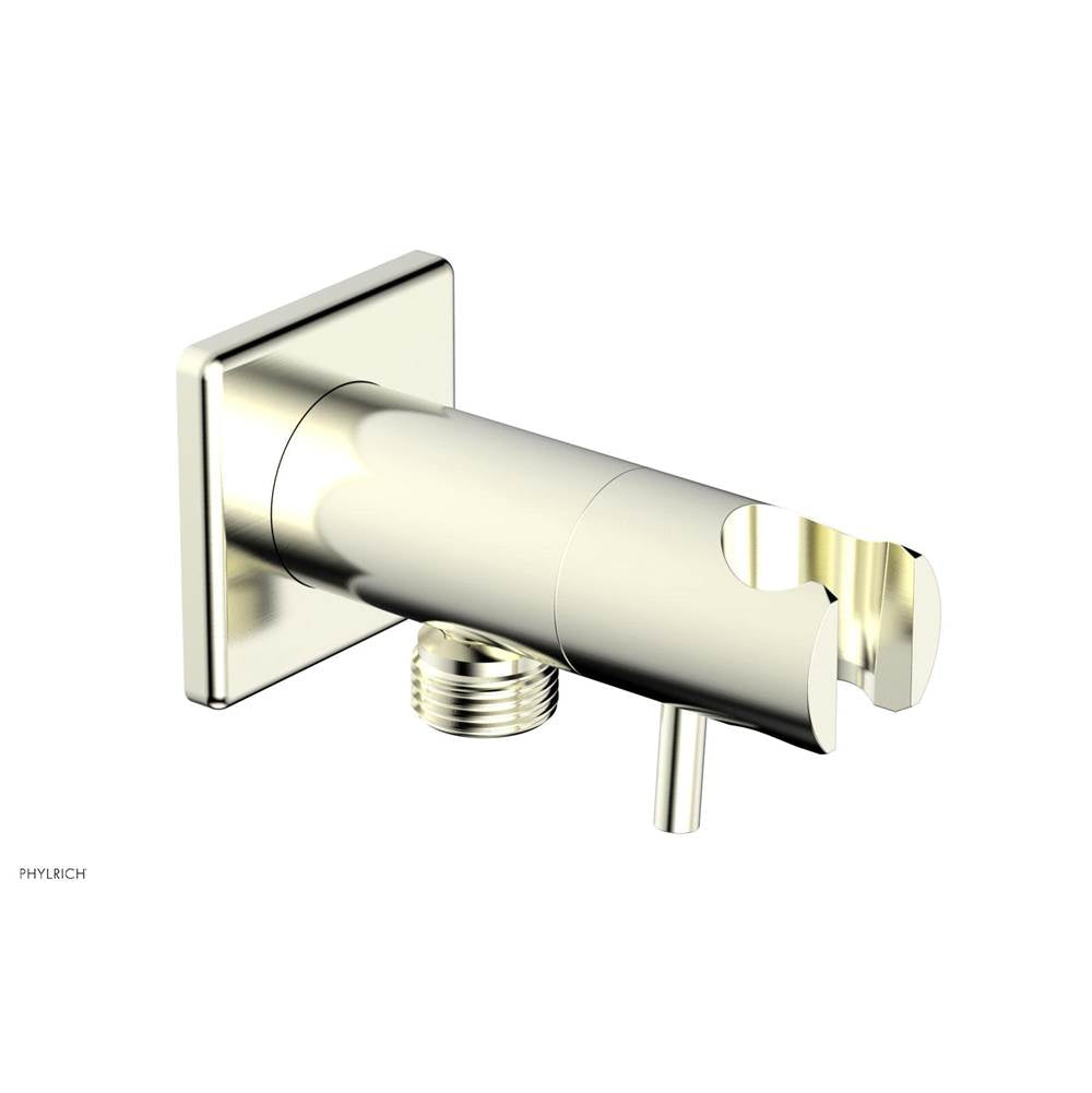 Phylrich - Hand Shower Outlet Supply and Holder - Satin Nickel