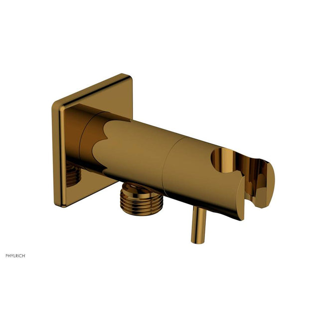 Phylrich - Hand Shower Outlet Supply and Holder - French Brass