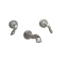 Phylrich - SWAN Wall Lavatory Set Swan Lever Handles WL123 - Old English Brass
