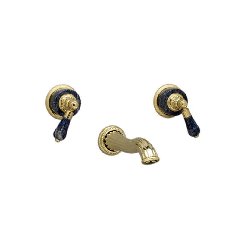Phylrich - VERSAILLES Wall Lavatory Set WL242 - Old English Brass