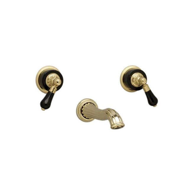 Phylrich - VERSAILLES Wall Lavatory Set WL244 - Old English Brass