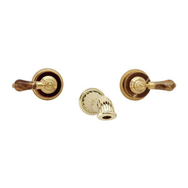 Phylrich - REGENT Wall Lavatory Set WL271 - Old English Brass