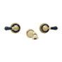Phylrich - REGENT Wall Lavatory Set WL272 - Old English Brass
