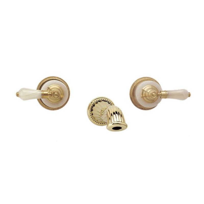 Phylrich - REGENT Wall Lavatory Set WL273 - Old English Brass