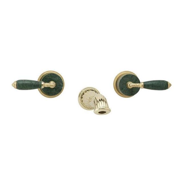 Phylrich - VALENCIA Wall Lavatory Set WL338F - Old English Brass