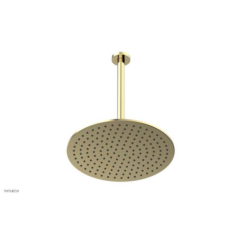 Phylrich - 12 IN ROUND CEILING - Polished Brass