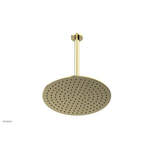 Phylrich - 12 IN ROUND CEILING - Polished Brass