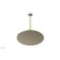 Phylrich - 12 IN ROUND CEILING - Polished Brass Uncoated