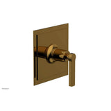 Phylrich - Shower Plate and Handle Trim - French Brass