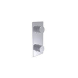 Phylrich - 1/2'' Mini Therm W Vol/Div - Polished Chrome