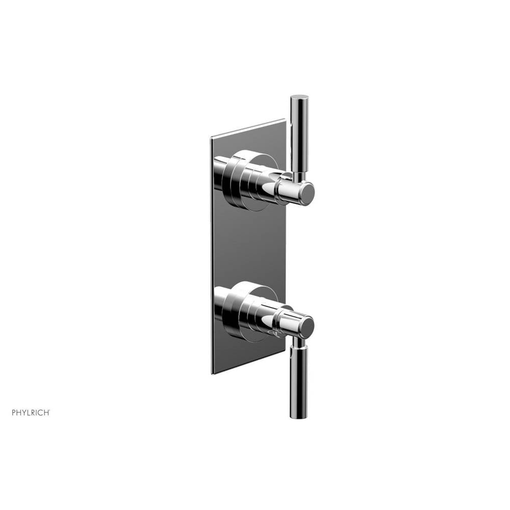 Phylrich - 1/2'' Mini Therm W Vol/Div - Polished Chrome