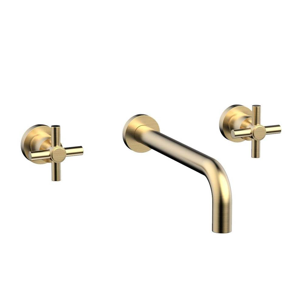 Phylrich - Basic Crs Wall Tub - Satin Brass