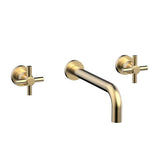 Phylrich - Basic Crs Wall Tub - Satin Brass