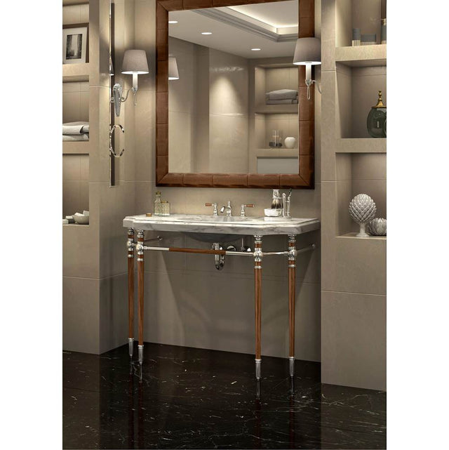 Palmer Industries - Leg Sys 4 Leg 1.5'' Bayonne in Satin Nickel Un-Lacquered - Satin Nickel Un-Lacquered
