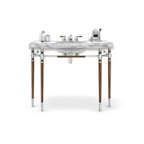 Leg Sys 4 Leg 1.5'' Bayonne in Aged Brass Lacquered