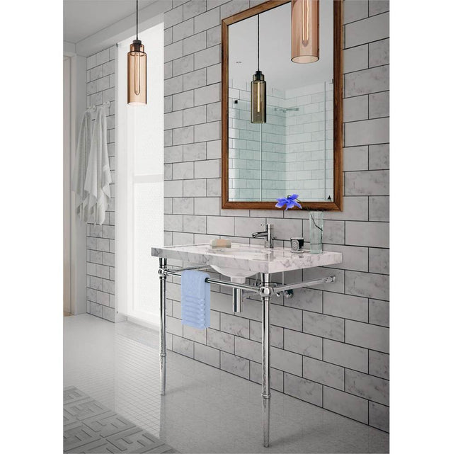 Palmer Industries - Leg Sys 2 Leg 1.5'' Modern in Satin Nickel Un-Lacquered - Satin Nickel Un-Lacquered