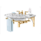 Wall Mount Sys Regency in Aged Brass Lacquered