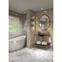 Palmer Industries - Leg Sys 4 Leg 1.0'' Victorian in Satin Nickel Un-Lacquered - Satin Nickel Un-Lacquered
